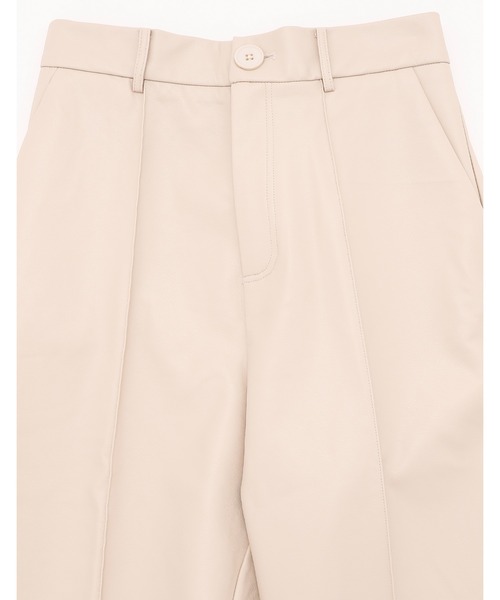 Little sunny bite(リトルサニーバイト)の「【8】【little sunny bite】fake leather pants(その他パンツ・レディース・クリーム/オレンジ・SMALL)」の7枚目の写真