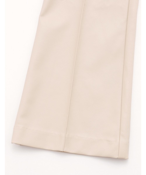 Little sunny bite(リトルサニーバイト)の「【8】【little sunny bite】fake leather pants(その他パンツ・レディース・クリーム/オレンジ・SMALL)」の10枚目の写真