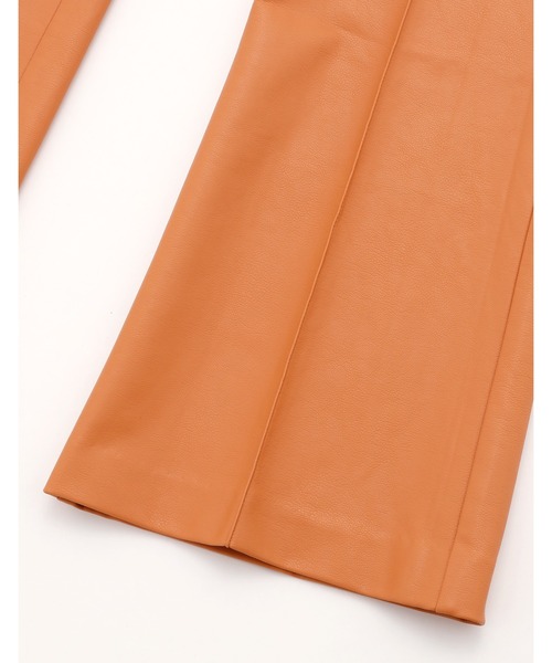 Little sunny bite(リトルサニーバイト)の「【8】【little sunny bite】fake leather pants(その他パンツ・レディース・クリーム/オレンジ・SMALL)」の20枚目の写真