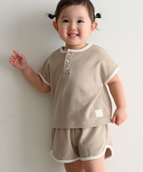 セットアップ 半袖 Tシャツ ショートパンツ パイル（その他ベビー 
