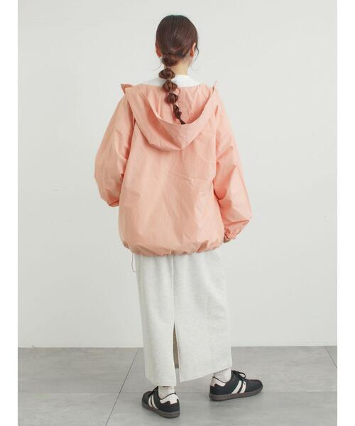 Samansa Mos2(サマンサ モスモス)の「【撥水加工】マウンテンパーカー(ブルゾン・レディース・ピンク/ベージュ/ネイビー・F)」の8枚目の写真