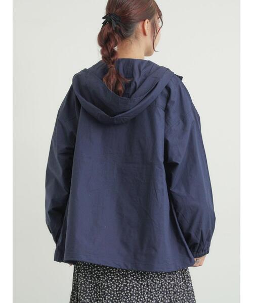 Samansa Mos2(サマンサ モスモス)の「【撥水加工】マウンテンパーカー(ブルゾン・レディース・ピンク/ベージュ/ネイビー・F)」の12枚目の写真