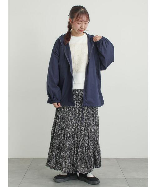 Samansa Mos2(サマンサ モスモス)の「【撥水加工】マウンテンパーカー(ブルゾン・レディース・ピンク/ベージュ/ネイビー・F)」の15枚目の写真