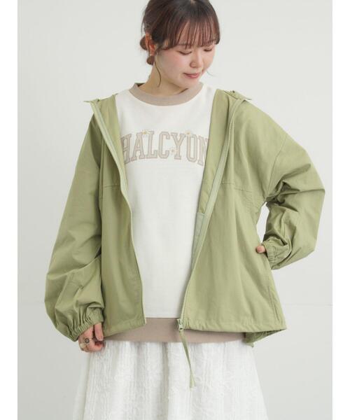 Samansa Mos2(サマンサ モスモス)の「【撥水加工】マウンテンパーカー(ブルゾン・レディース・ピンク/ベージュ/ネイビー・F)」の16枚目の写真