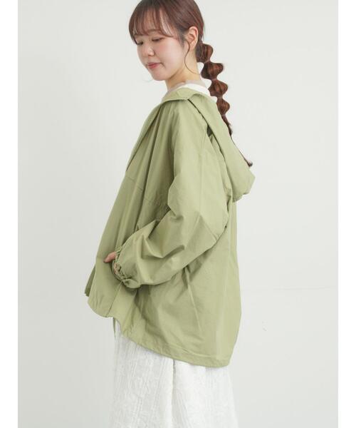 Samansa Mos2(サマンサ モスモス)の「【撥水加工】マウンテンパーカー(ブルゾン・レディース・ピンク/ベージュ/ネイビー・F)」の18枚目の写真