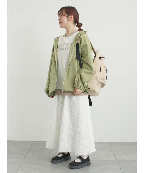 Samansa Mos2(サマンサ モスモス)の「【撥水加工】マウンテンパーカー(ブルゾン・レディース・ピンク/ベージュ/ネイビー・F)」の21枚目の写真