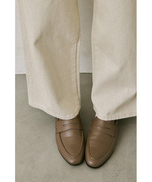 un/neu(アンノイ)の「ベーシックコインローファー / シンプルローファー(ローファー・レディース・カーキ/ブラウン・SMALL/MEDIUM/LARGE)」の14枚目の写真