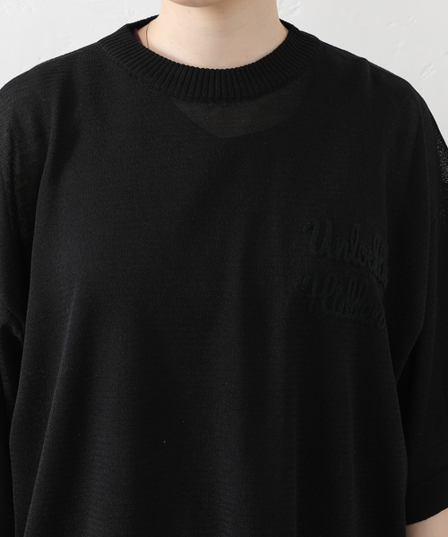 JOURNAL STANDARD LUXE（ジャーナルスタンダード　ラックス）の「シアー T（ニット/セーター・レディース・ホワイト/ブラック・FREE）」の14枚目の写真