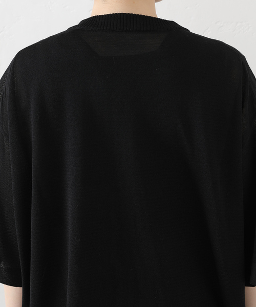 JOURNAL STANDARD LUXE（ジャーナルスタンダード　ラックス）の「シアー T（ニット/セーター・レディース・ホワイト/ブラック・FREE）」の15枚目の写真