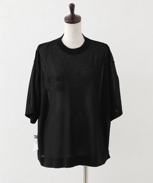 JOURNAL STANDARD LUXE（ジャーナルスタンダード　ラックス）の「シアー T（ニット/セーター・レディース・ホワイト/ブラック・FREE）」の20枚目の写真