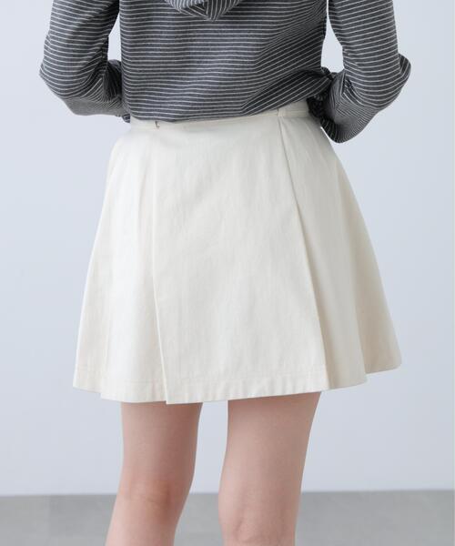 FREE'S MART(フリーズマート)の「◆〈セットアップ対応〉ベルト付きプリーツミニスカート(スカート・レディース・ベージュ/ホワイト・MEDIUM/SMALL)」の15枚目の写真