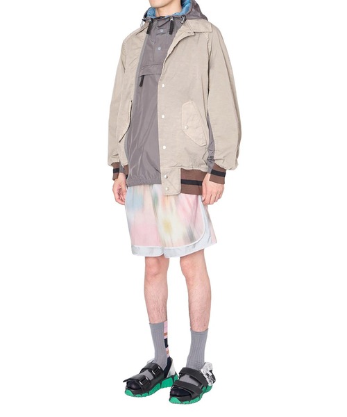 kolor（カラー）の「【kolor/カラー】26SCM-G02104 BLOUSON（ブルゾン・メンズ・ピンク/ベージュ・3/2）」の3枚目の写真