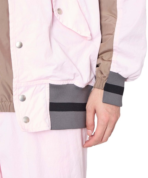 kolor（カラー）の「【kolor/カラー】26SCM-G02104 BLOUSON（ブルゾン・メンズ・ピンク/ベージュ・3/2）」の9枚目の写真