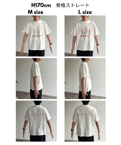 CPCM(シーピーシーエム)の「偉人イラストT(Tシャツ/カットソー・メンズ・ホワイト系その他2/ホワイト/ホワイト系その他・MEDIUM/LARGE)」の12枚目の写真