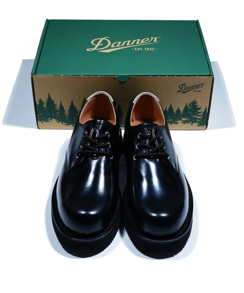 Danner（ダナー）の「×DANNER UTOPIA ハーフポストマン シューズ（ドレスシューズ・メンズ・ブラック・US9/US8.5/US8/US7.5/US7/US6.5/US6/US9.5）」の10枚目の写真