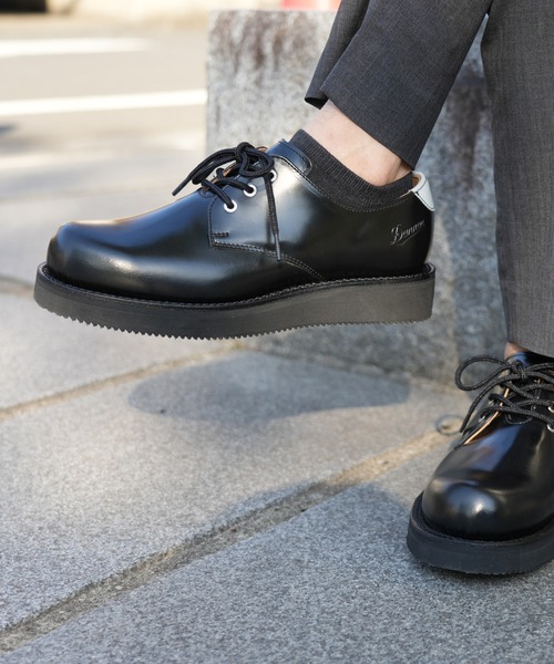 Danner（ダナー）の「×DANNER UTOPIA ハーフポストマン シューズ（ドレスシューズ・メンズ・ブラック・US9/US8.5/US8/US7.5/US7/US6.5/US6/US9.5）」の13枚目の写真