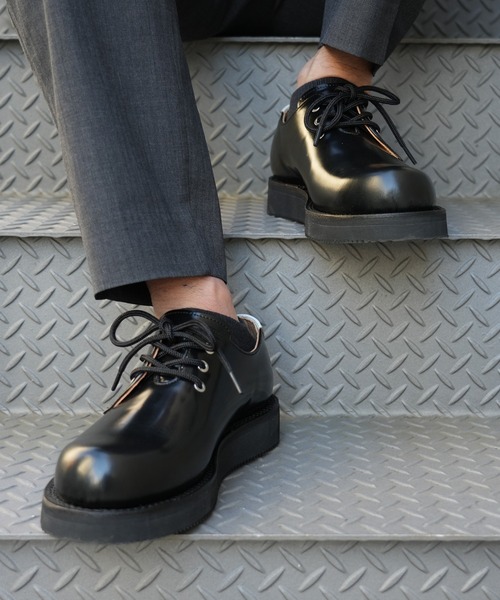 Danner（ダナー）の「×DANNER UTOPIA ハーフポストマン シューズ（ドレスシューズ・メンズ・ブラック・US9/US8.5/US8/US7.5/US7/US6.5/US6/US9.5）」の12枚目の写真