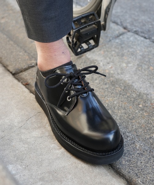 Danner（ダナー）の「×DANNER UTOPIA ハーフポストマン シューズ（ドレスシューズ・メンズ・ブラック・US9/US8.5/US8/US7.5/US7/US6.5/US6/US9.5）」の17枚目の写真