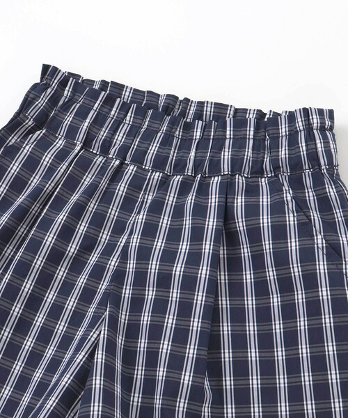 BeBe Petits Pois Vert（ベベプチポワヴェール）の「【店舗限定】チェックブラウス＋ショートパンツセットアップ(95～150㎝)（セットアップ・キッズ・ピンク系その他/ブルー系その他2・110cm/150cm/130cm/140cm/120cm/95cm/100cm）」の10枚目の写真