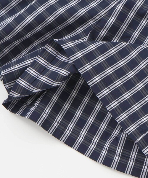 BeBe Petits Pois Vert（ベベプチポワヴェール）の「【店舗限定】チェックブラウス＋ショートパンツセットアップ(95～150㎝)（セットアップ・キッズ・ピンク系その他/ブルー系その他2・110cm/150cm/130cm/140cm/120cm/95cm/100cm）」の11枚目の写真