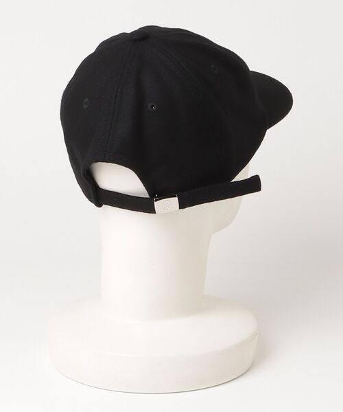 KIJIMA TAKAYUKI（キジマ　タカユキ）の「KIJIMA TAKAYUKI / キジマ タカユキ：MELTON 6PANEL CAP：MEYYYY220B[RIP]（キャップ・メンズ・ブラック・FREE）」の2枚目の写真