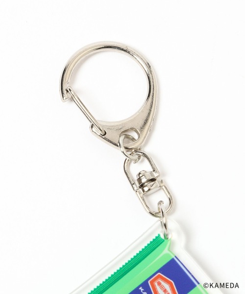 LEPSIM（レプシィム）の「【亀田の柿の種】アソートチャーム　658977（キーホルダー・レディース・グリーン/ピンク/オレンジ・ONE SIZE）」の9枚目の写真