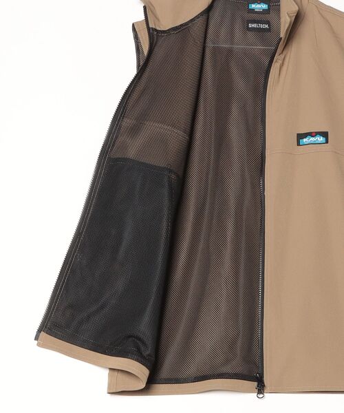 KAVU(カブー)の「KAVU/カブー SHELTECH Vest/シェルテックベスト(ベスト・メンズ・ブラック/ベージュ・LARGE/MEDIUM)」の7枚目の写真