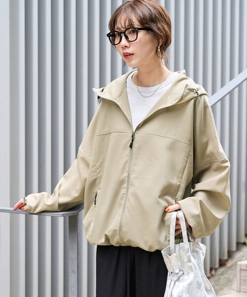 FREAK'S STORE(フリークスストア)の「限定展開 <UVカット・接触冷感・吸水速乾>AiRide(エアライド)フルジップパーカー(その他アウター・レディース・ブラック/ベージュ/ネイビー/オリーブ/ブルー/コーラルピンク・フリ-)」の2枚目の写真