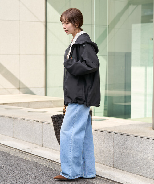 FREAK'S STORE(フリークスストア)の「限定展開 <UVカット・接触冷感・吸水速乾>AiRide(エアライド)フルジップパーカー(その他アウター・レディース・ブラック/ベージュ/ネイビー/オリーブ/ブルー/コーラルピンク・フリ-)」の7枚目の写真