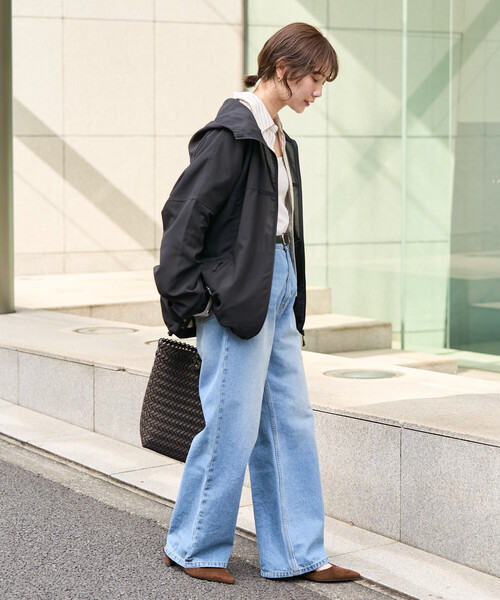 FREAK'S STORE(フリークスストア)の「限定展開 <UVカット・接触冷感・吸水速乾>AiRide(エアライド)フルジップパーカー(その他アウター・レディース・ブラック/ベージュ/ネイビー/オリーブ/ブルー/コーラルピンク・フリ-)」の9枚目の写真