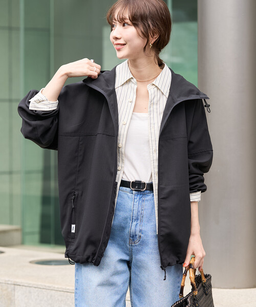 FREAK'S STORE(フリークスストア)の「限定展開 <UVカット・接触冷感・吸水速乾>AiRide(エアライド)フルジップパーカー(その他アウター・レディース・ブラック/ベージュ/ネイビー/オリーブ/ブルー/コーラルピンク・フリ-)」の14枚目の写真
