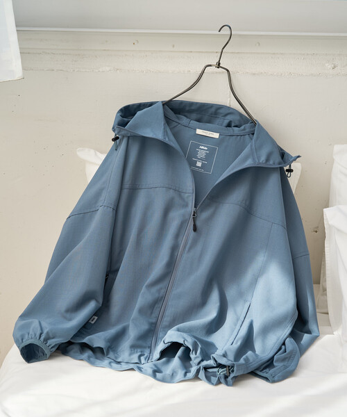 FREAK'S STORE(フリークスストア)の「限定展開 <UVカット・接触冷感・吸水速乾>AiRide(エアライド)フルジップパーカー(その他アウター・レディース・ブラック/ベージュ/ネイビー/オリーブ/ブルー/コーラルピンク・フリ-)」の15枚目の写真