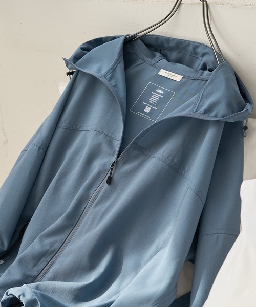 FREAK'S STORE(フリークスストア)の「限定展開 <UVカット・接触冷感・吸水速乾>AiRide(エアライド)フルジップパーカー(その他アウター・レディース・ブラック/ベージュ/ネイビー/オリーブ/ブルー/コーラルピンク・フリ-)」の5枚目の写真