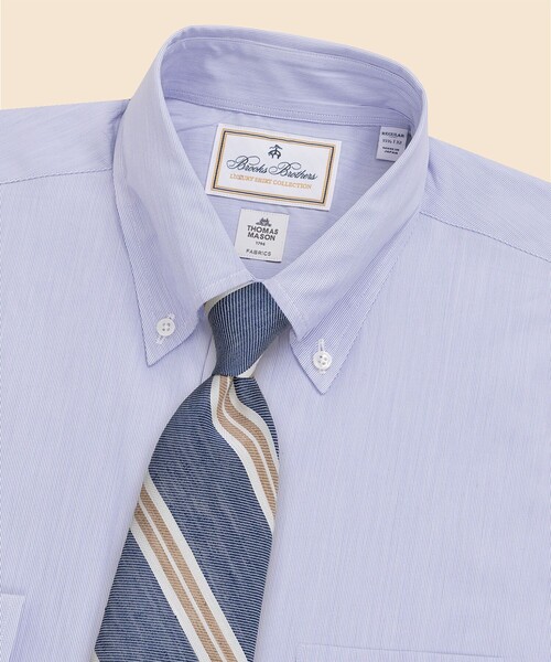 BROOKS BROTHERS(ブルックスブラザーズ)の「ラグジュアリー コットンポプリン ドレスシャツ Regular Fit(ビジネスシャツ・メンズ・イエロー/オレンジ/ブルー・14 1/2-31/16-33/15-32/17-34/16 1/2-33/15 1/2-32)」の21枚目の写真