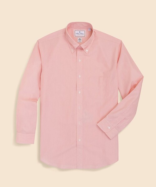 BROOKS BROTHERS(ブルックスブラザーズ)の「ラグジュアリー コットンポプリン ドレスシャツ Regular Fit(ビジネスシャツ・メンズ・イエロー/オレンジ/ブルー・14 1/2-31/16-33/15-32/17-34/16 1/2-33/15 1/2-32)」の13枚目の写真