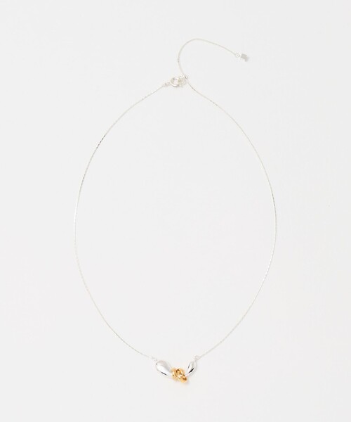 LAPUIS（ラピュイ）の「＜LAPUIS＞Flow coil ネックレス（ネックレス・レディース・その他1・FREE）」の3枚目の写真