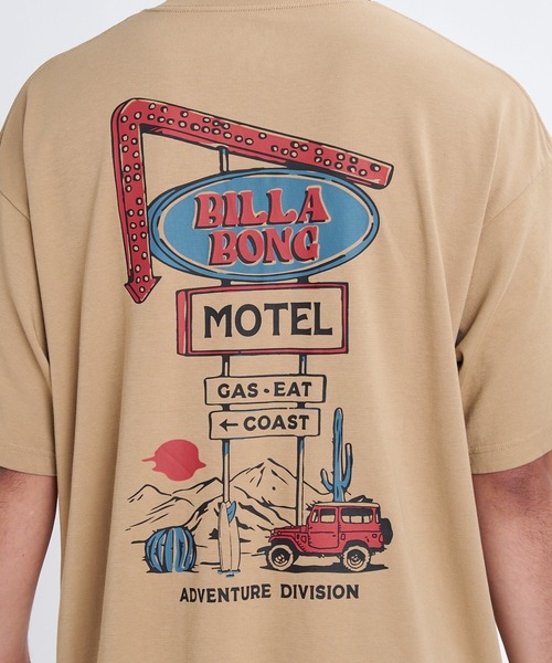 BILLABONG(ビラボン)の「BILLABONG メンズ MOTEL SIGN Tシャツ 【2026年春夏モデル】(Tシャツ/カットソー・メンズ・ホワイト/ブラック/カーキ・MEDIUM/LARGE/X-LARGE)」の16枚目の写真