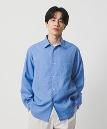 ビューティーアンドユース　ユナイテッドアローズ　ブラウス　青　ブルー BEAUTY&YOUTH UNITED ARROWS｜ビューティーアンドユースユナイテッド