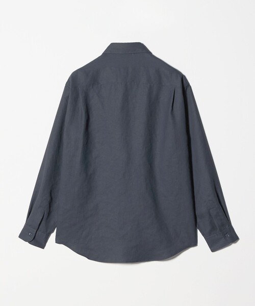 BEAUTY&YOUTH UNITED ARROWS(ビューティーアンドユースユナイテッドアローズ)の「ライト リネンタッチ レギュラー シャツ FORM TAPERD型(シャツ/ブラウス・メンズ・ダークグレー/コバルトブルー/ホワイト・L/S/XL/M)」の15枚目の写真