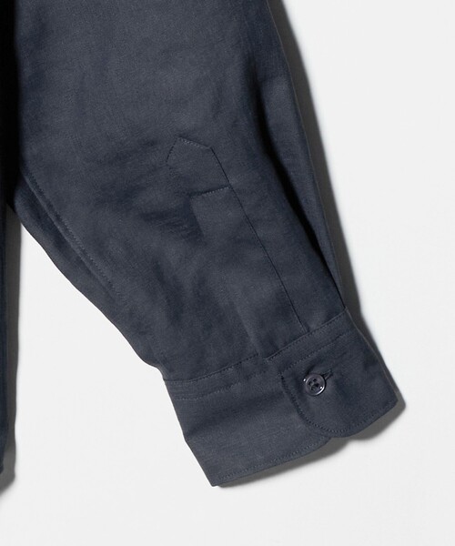 BEAUTY&YOUTH UNITED ARROWS(ビューティーアンドユースユナイテッドアローズ)の「ライト リネンタッチ レギュラー シャツ FORM TAPERD型(シャツ/ブラウス・メンズ・ダークグレー/コバルトブルー/ホワイト・L/S/XL/M)」の17枚目の写真
