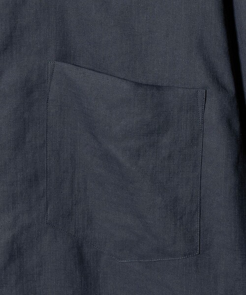 BEAUTY&YOUTH UNITED ARROWS(ビューティーアンドユースユナイテッドアローズ)の「ライト リネンタッチ レギュラー シャツ FORM TAPERD型(シャツ/ブラウス・メンズ・ダークグレー/コバルトブルー/ホワイト・L/S/XL/M)」の18枚目の写真