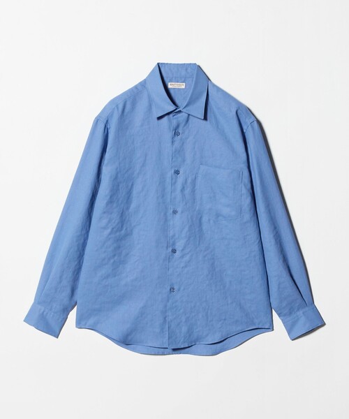 BEAUTY&YOUTH UNITED ARROWS(ビューティーアンドユースユナイテッドアローズ)の「ライト リネンタッチ レギュラー シャツ FORM TAPERD型(シャツ/ブラウス・メンズ・ダークグレー/コバルトブルー/ホワイト・L/S/XL/M)」の21枚目の写真