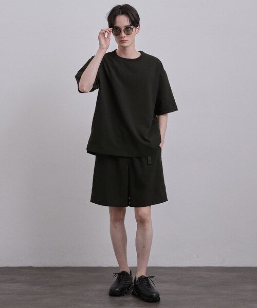 tk.TAKEO KIKUCHI(ティーケータケオキクチ)の「AIRY DRYショートパンツ/吸水速乾/UVカット/マシーンウォッシャブル/洗濯可/イージーケア/ショーツ(その他パンツ・メンズ・チャコールグレー/ブラック/ベージュ・01/03/02)」の15枚目の写真