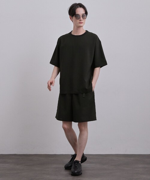 tk.TAKEO KIKUCHI(ティーケータケオキクチ)の「AIRY DRYショートパンツ/吸水速乾/UVカット/マシーンウォッシャブル/洗濯可/イージーケア/ショーツ(その他パンツ・メンズ・チャコールグレー/ブラック/ベージュ・01/03/02)」の16枚目の写真