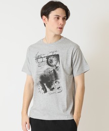 グラフィック フォトプリント半袖Tシャツ PRIMAL POINT