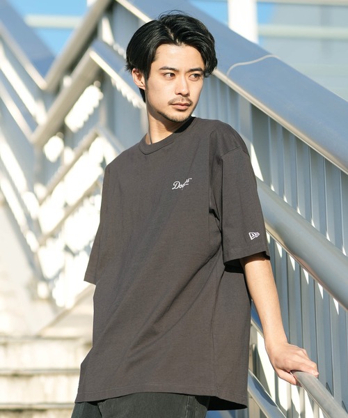 NEW ERA(ニューエラ)の「NEW ERA/ニューエラ 半袖 Tシャツ メンズ SS WAS CT TE 14856630/14856631/14856632(Tシャツ/カットソー・メンズ・ホワイト/ブラック/グレー・M/L/XL/XXL)」の11枚目の写真