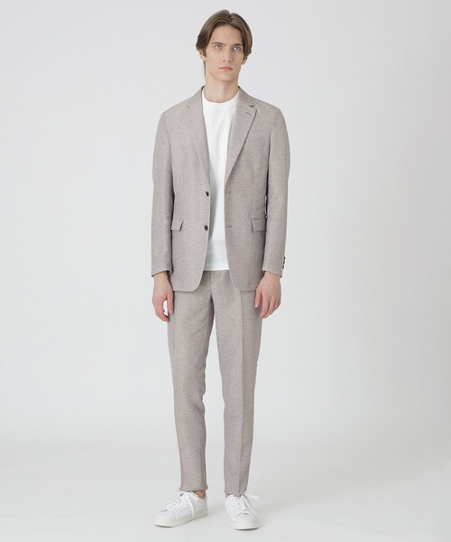 BLACK LABEL CRESTBRIDGE(ブラックレーベル・クレストブリッジ)の「メランジカラミジャケット(テーラードジャケット・メンズ・ネイビー/ライトグレー/ベージュ系その他・S/L/M/XL)」の7枚目の写真