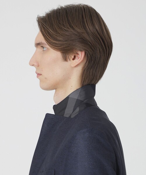 BLACK LABEL CRESTBRIDGE(ブラックレーベル・クレストブリッジ)の「メランジカラミジャケット(テーラードジャケット・メンズ・ネイビー/ライトグレー/ベージュ系その他・S/L/M/XL)」の18枚目の写真