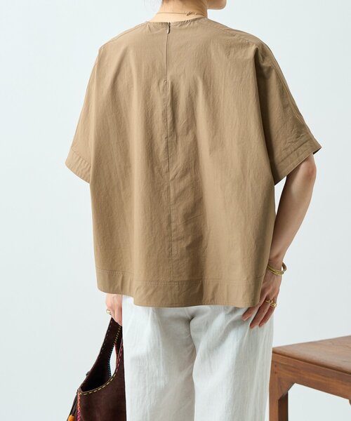 BEARDSLEY(ビアズリー)の「タイプライターボックスTee(Tシャツ/カットソー・レディース・キャメル/ホワイト・FREE)」の6枚目の写真