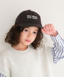 LEPSIM（レプシィム）の「【KIDS】刺繍ロゴツイルキャップ　656611（キャップ）」